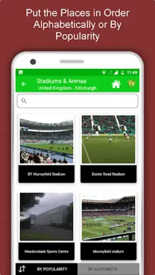 World Famous Stadiums Travel & android App screenshot 10