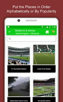 World Famous Stadiums Travel & android App screenshot 3