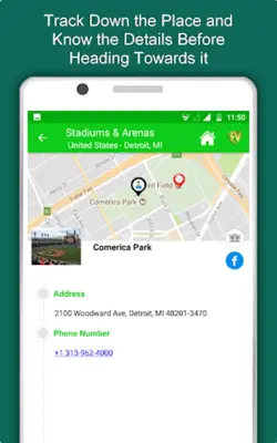 World Famous Stadiums Travel & android App screenshot 4